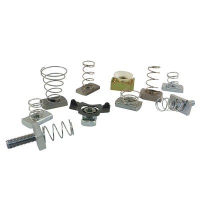 Unistrut Square Channel Nut 12mm Carbon Steel Channel para aço em forma de C