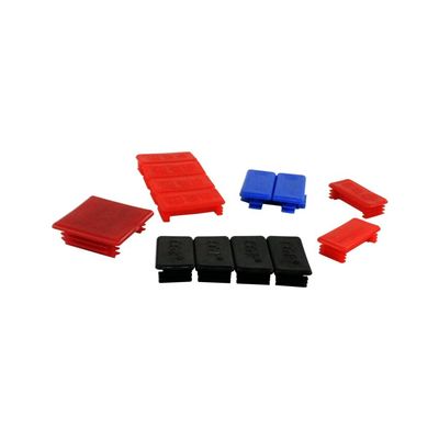 comprar Capas de extremo de plástico retangular branco para tubos quadrados de 1 polegada online manufacture