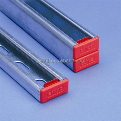 comprar 1 5 8 Capas de ponta Unistrut Branco Strut Capas de ponta de plástico 25 mm 48 mm online manufacture