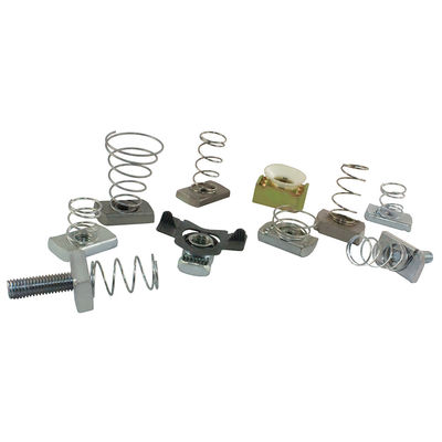 comprar Galvanizado por imersão a quente, carregado com molas de asa para construção de canais de aço 1/2