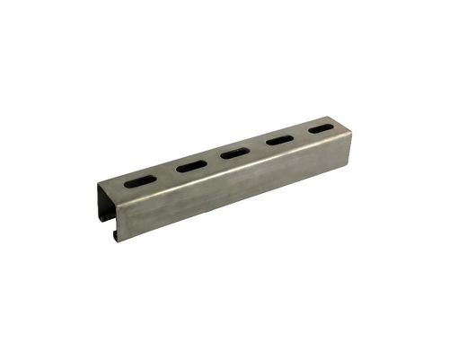 comprar 41x41x2.5 Hdg tipo de suporte de canal com buracos C U canal suporte online manufacture