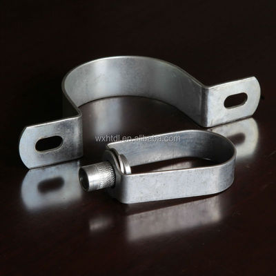 comprar Aço inoxidável U Strap Omega Pipe Clamp 4 polegadas 2 polegadas Pipe Saddle Clamp online manufacture