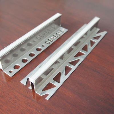comprar Trim de aço inoxidável personalizado Trim de azulejo cerâmico Borda de canto 90 graus 10mm 12mm online manufacture