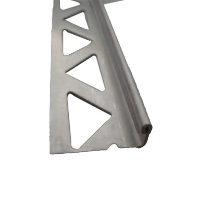 qualidade  Brushed Stainless Steel Corner Tile Trim Edging Wall Decoration L Profile Polished fábrica