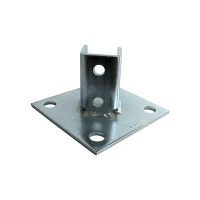 comprar HDG Steel Channel Post Base for Industrial Fittings online manufacture